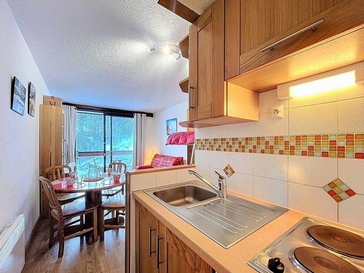 Studio 22 m² skis aux pieds, balcon sud, Le Corbier - Photo 12