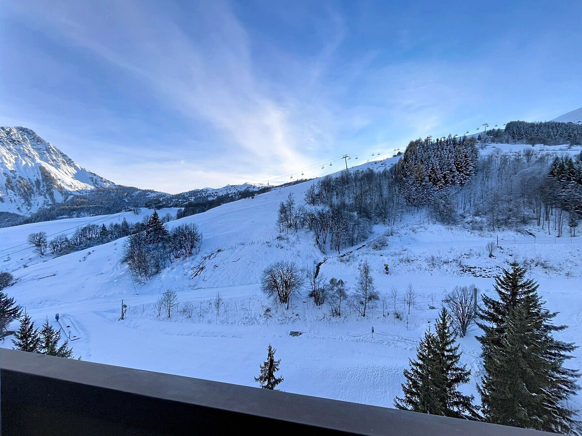 Studio 22 m² skis aux pieds, balcon sud, Le Corbier - Photo 15