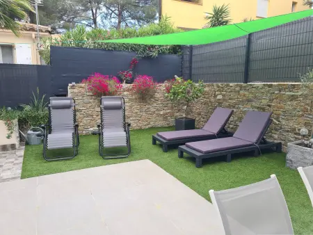 T4 climatisé avec jardin et 3 chambres à Bormes-les-Mimosas : photo 13
