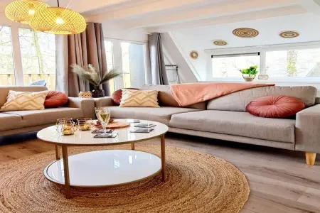 Location chalet à Durbuy, Chalet ardennais rénové avec patio