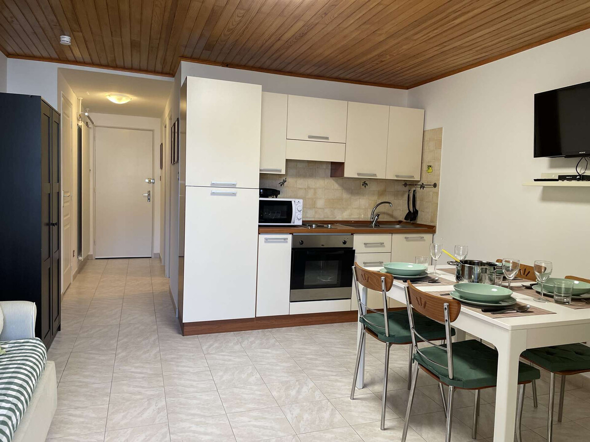 Studio 28 m² Montgenèvre, 4 personnes, parking privatif - Photo 11