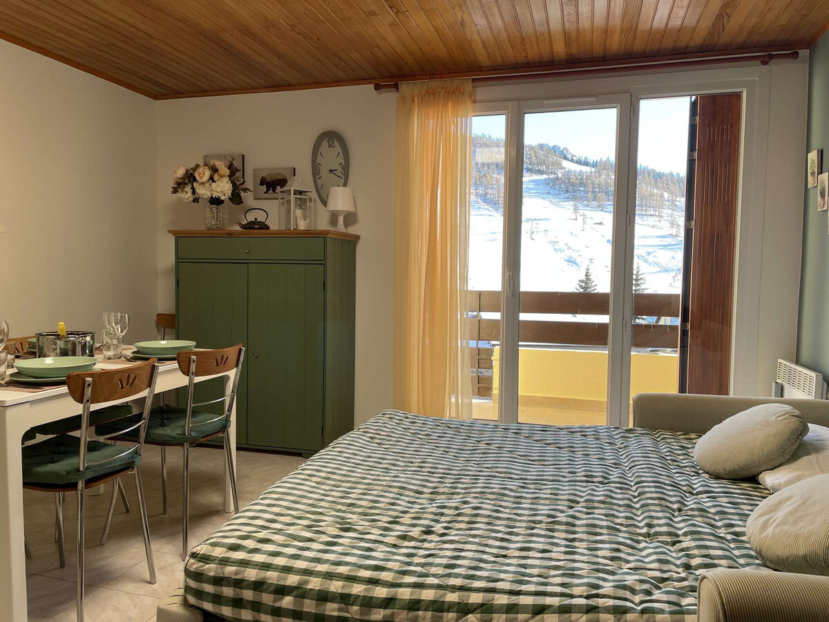 Studio 28 m² Montgenèvre, 4 personnes, parking privatif - Photo 16