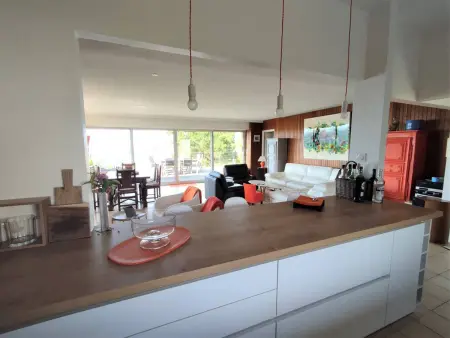 Maison pieds dans l'eau à Trébeurden, vue mer et terrasse 50m² - Photo 14