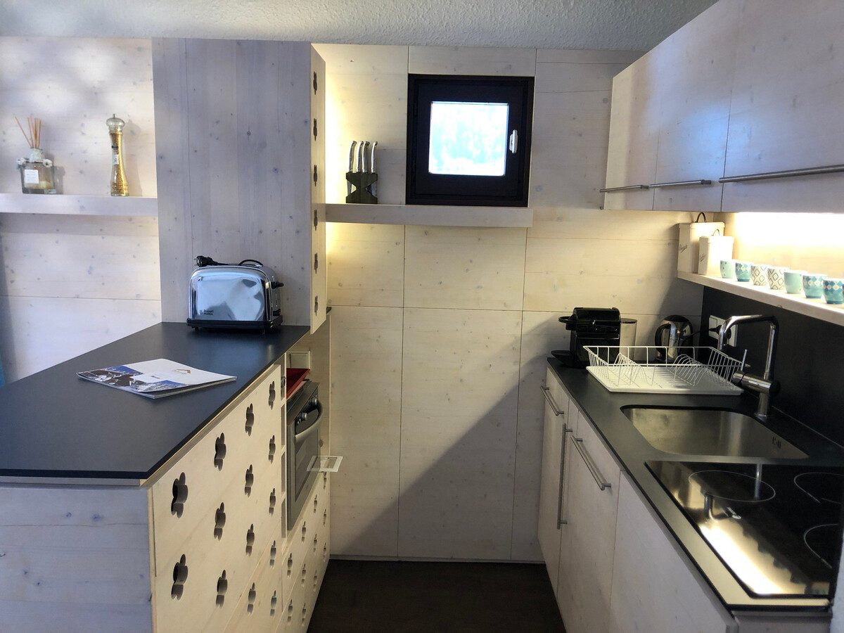 Appartement 50m² centre Méribel, 6 personnes, parking couvert - Photo 10