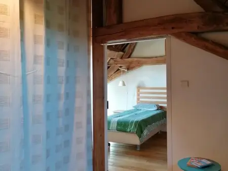 Gîte Le Moderne : 4 pers. en domaine nature avec piscine : photo 9