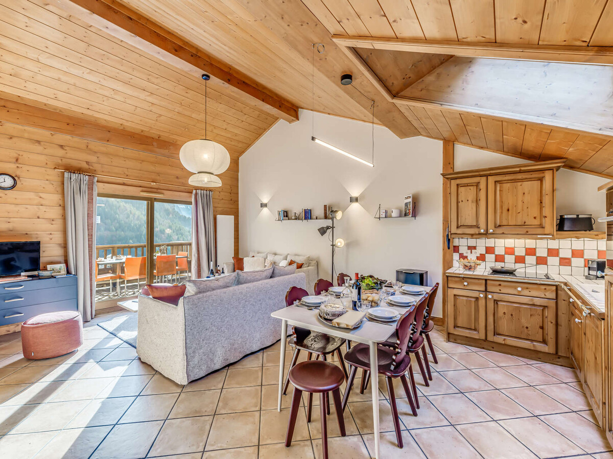 Appart. 8 pers. avec spa, garage et balcon sud à Champagny - Photo 1