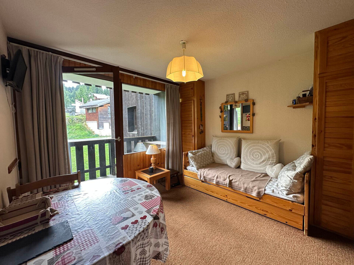 Charmant studio 3 pers, vue pistes, Appartement 3 personnes à Morillon Village - Photo 5