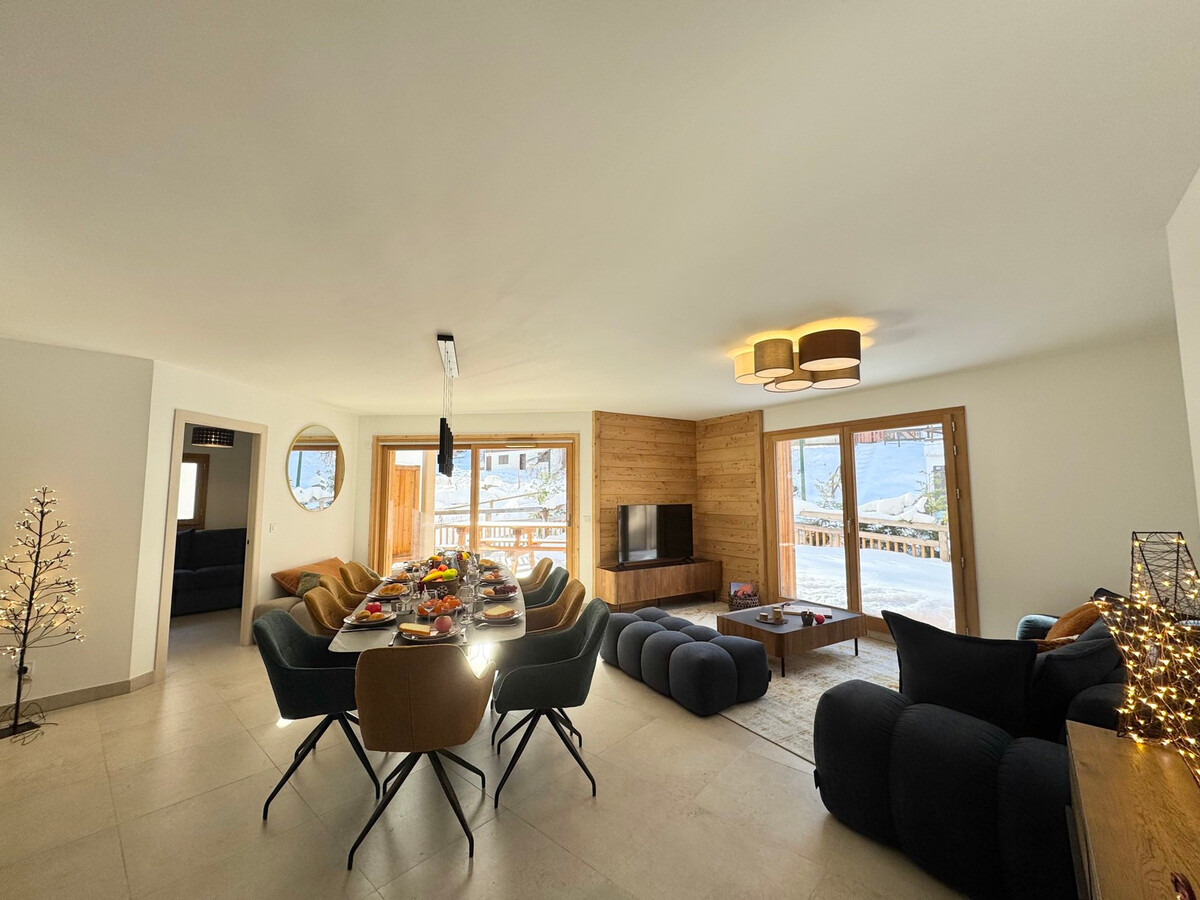 Appartement 4 ch, 10 pers à Vars, 400m des pistes - Photo 2