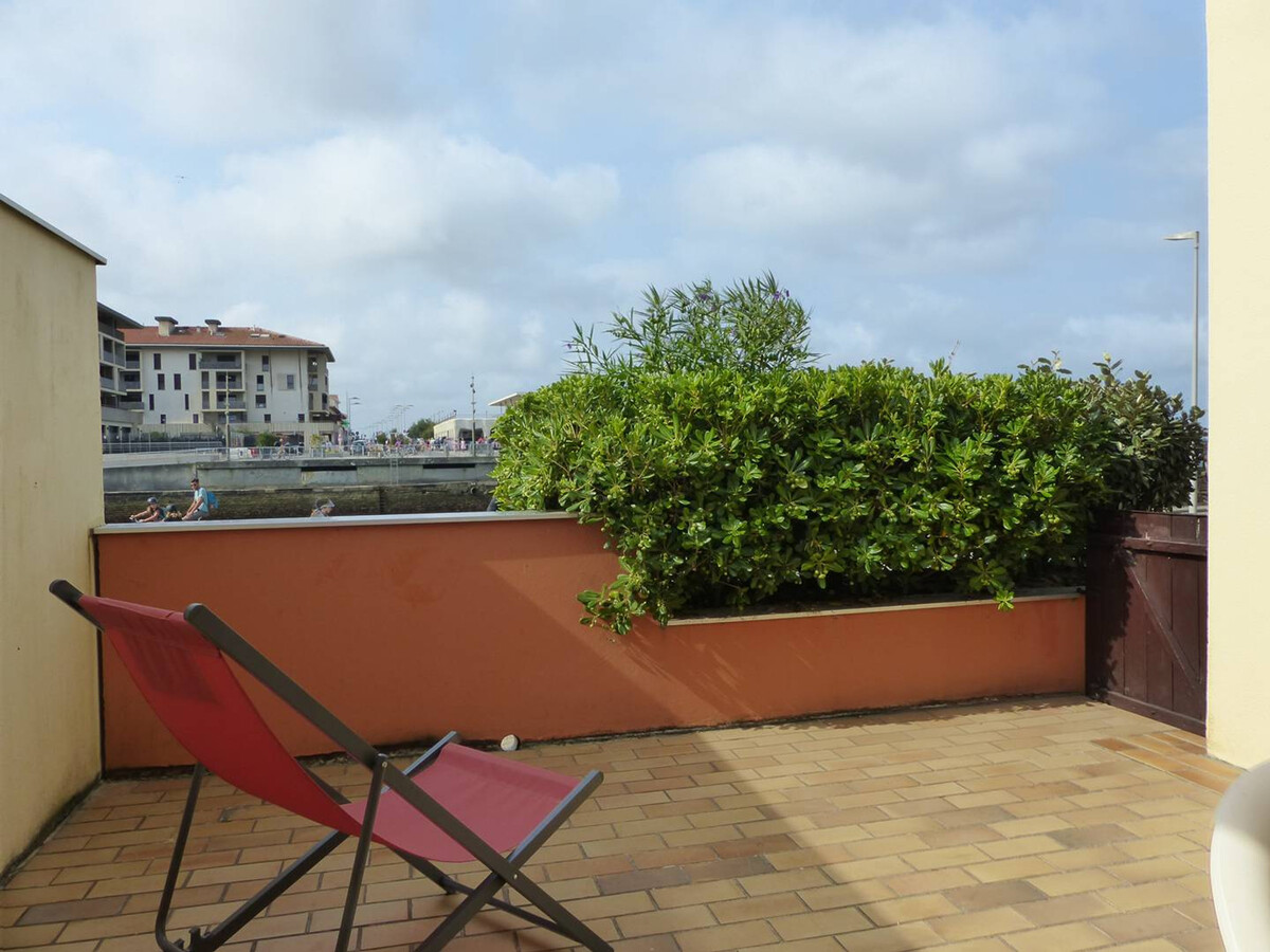 Appartement 1 chambre, grande terrasse et vue canal à Capbreton - Photo 13