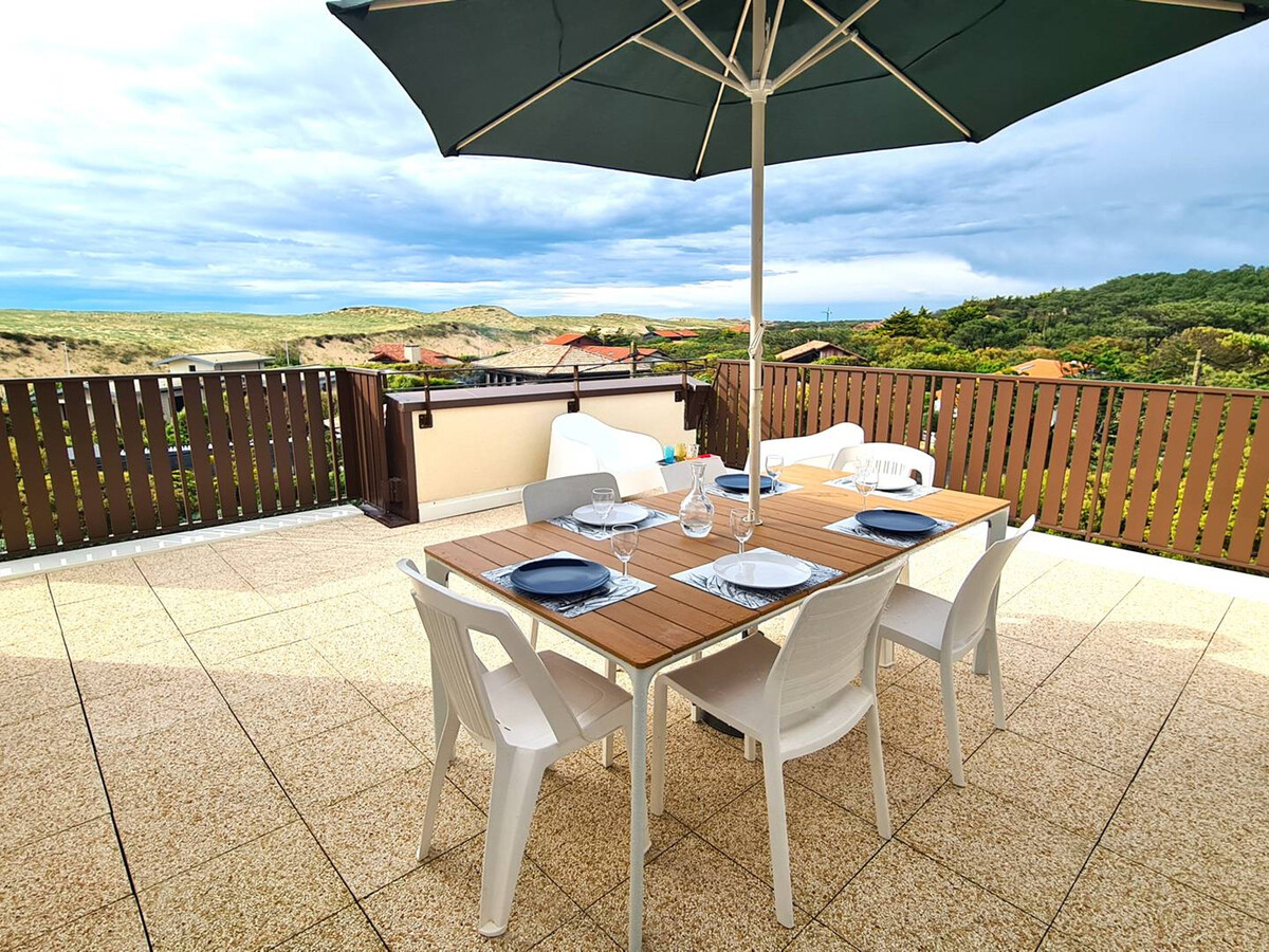 Duplex 5 pers. Hossegor, face plage Gravière, terrasse - Photo 2