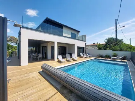 Villa Dune à Moliets : 12 pers, piscine & terrasse 115 m² : photo 39