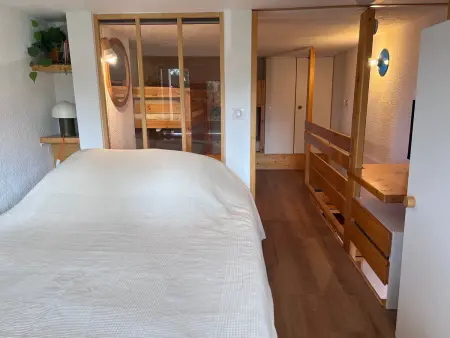 Duplex 33m² skis aux pieds pour 6, balcon sud-est : photo 8