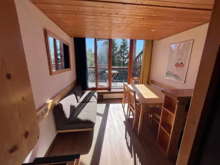 Duplex 33m² skis aux pieds pour 6, balcon sud-est : photo 10