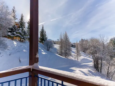 Duplex 33m² skis aux pieds pour 6, balcon sud-est : photo 13