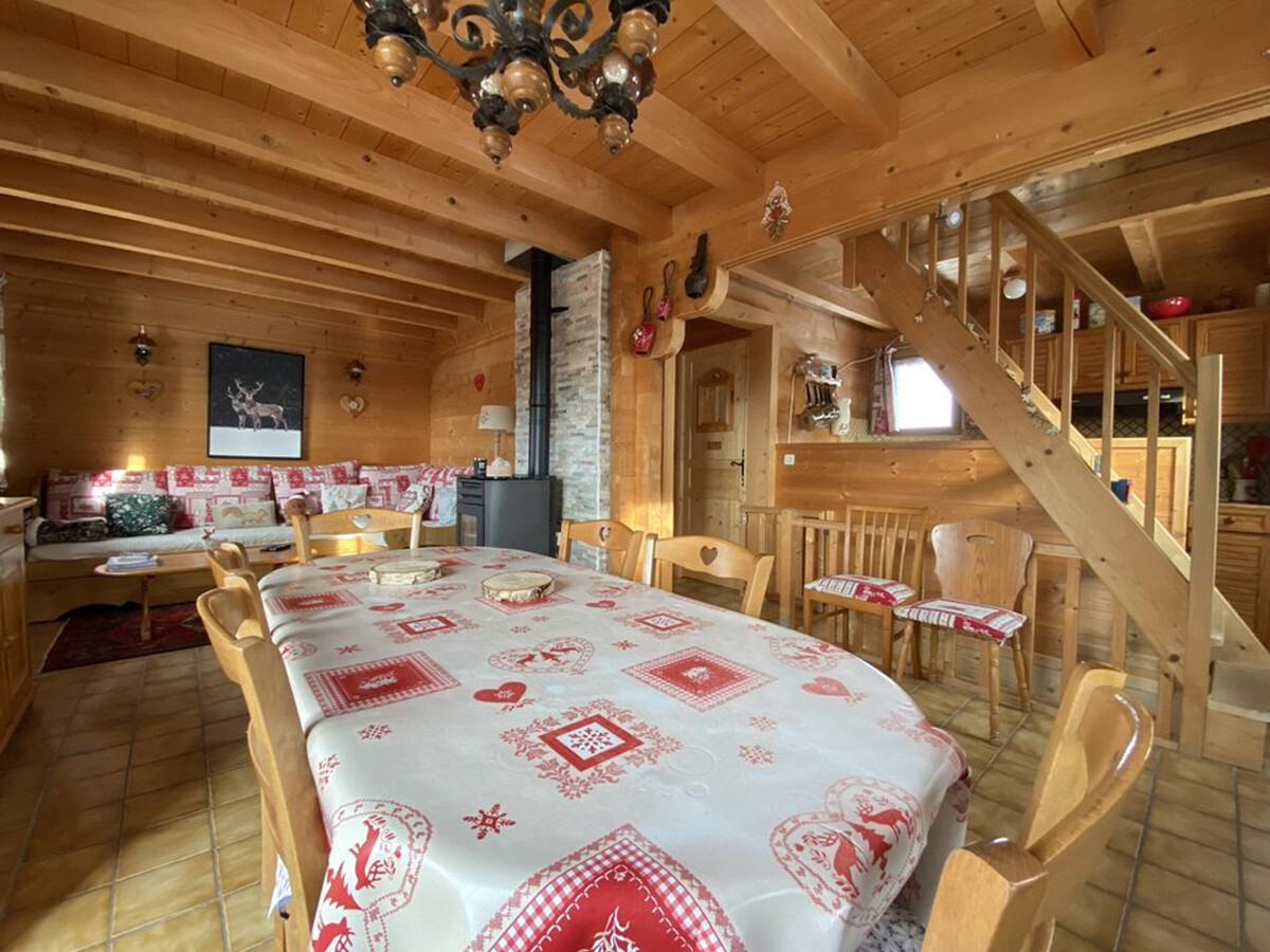 Chalet savoyard 8 pers. à Crest-Voland, navette ski - Photo 2