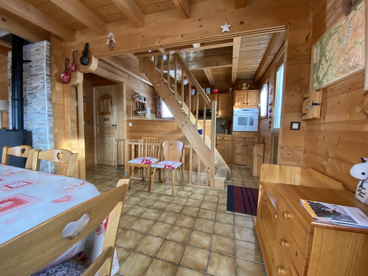 Chalet savoyard 8 pers. à Crest-Voland, navette ski - Photo 3