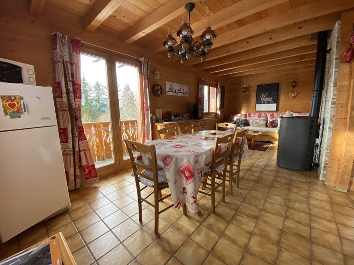 Chalet savoyard 8 pers. à Crest-Voland, navette ski - Photo 5