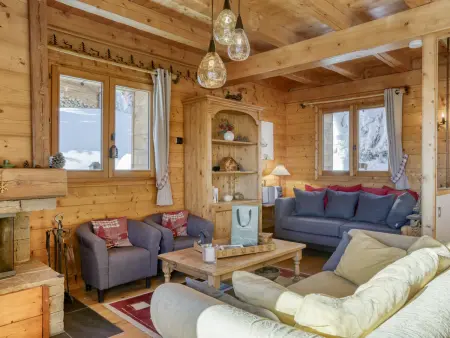 Chalet Fleur des Neiges aux Saisies - 9 pers, vue montagne : photo 2