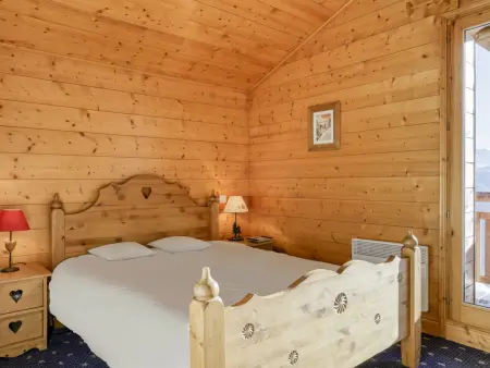 Chalet Fleur des Neiges aux Saisies - 9 pers, vue montagne : photo 9