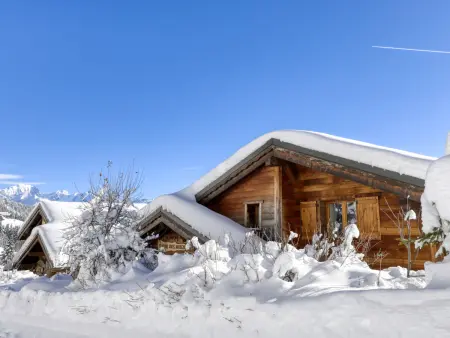 Chalet Fleur des Neiges aux Saisies - 9 pers, vue montagne : photo 15