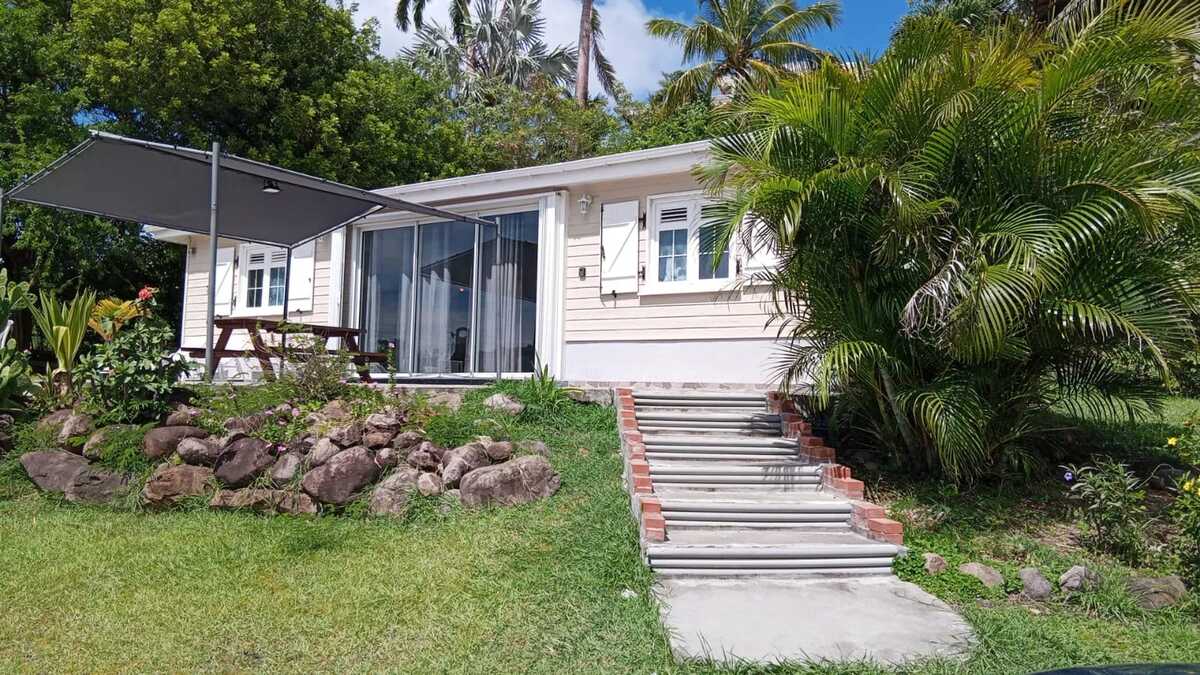 Maison 4 pers. avec jardin et vue montagne aux Anses-d'Arlet - Photo 1