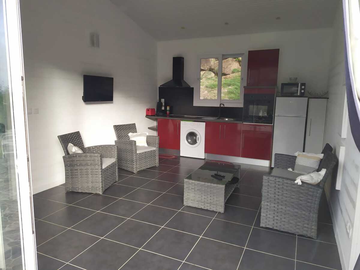 Maison 4 pers. avec jardin et vue montagne aux Anses-d'Arlet - Photo 3