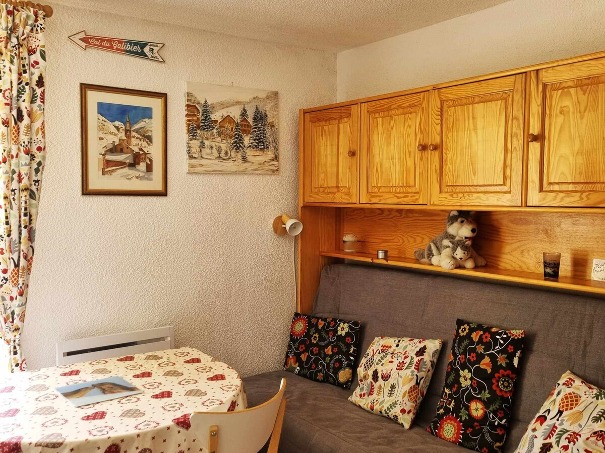 Appart 2 pièces 4 pers à Valloire, balcon sud - Photo 1