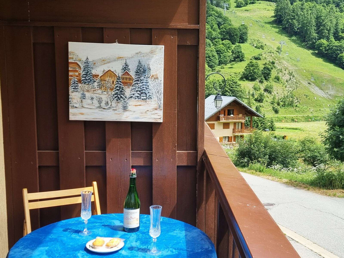 Appart 2 pièces 4 pers à Valloire, balcon sud - Photo 10