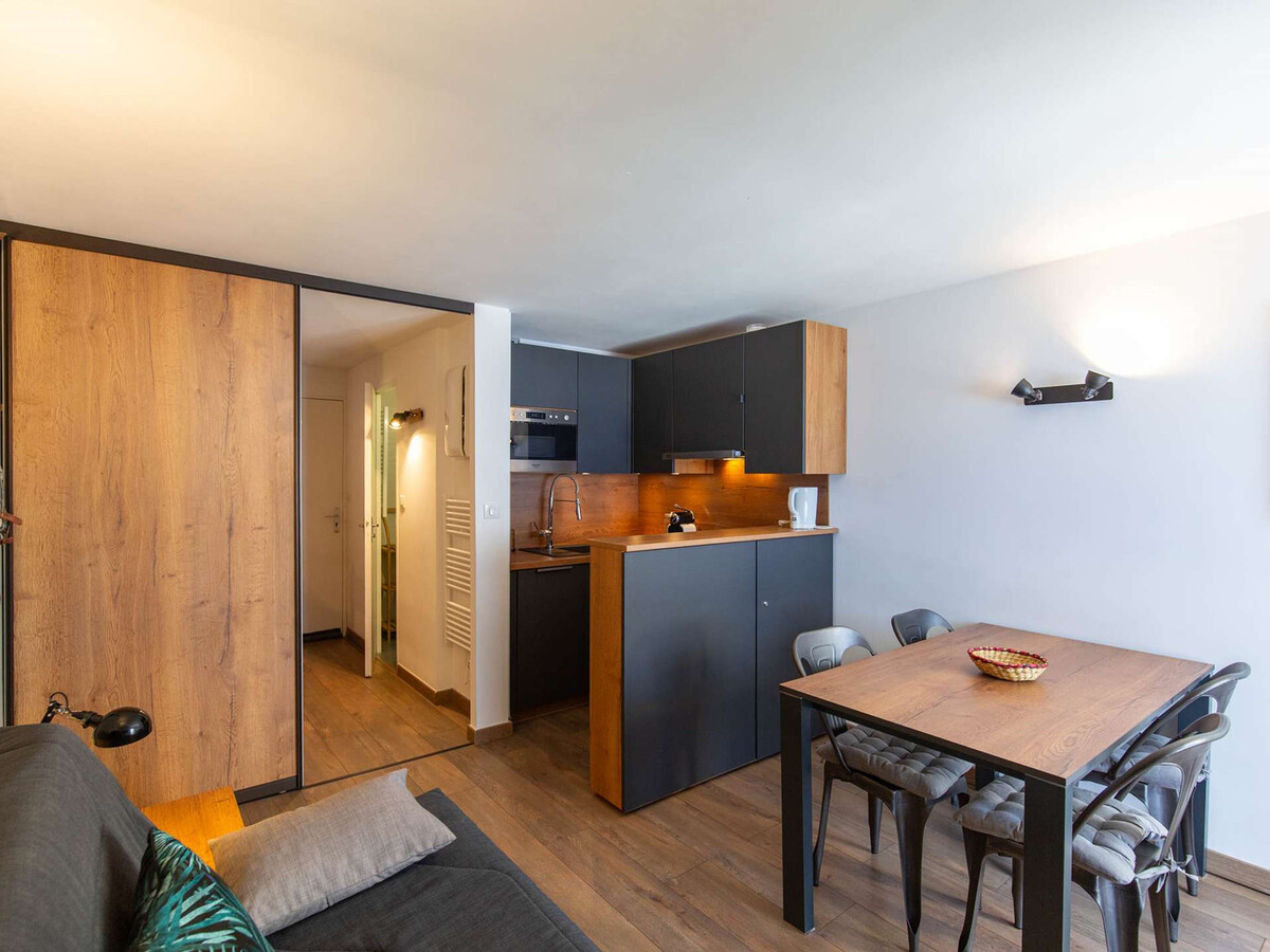 Studio cabine 36m² balcon vallée, 200m des pistes - Photo 3