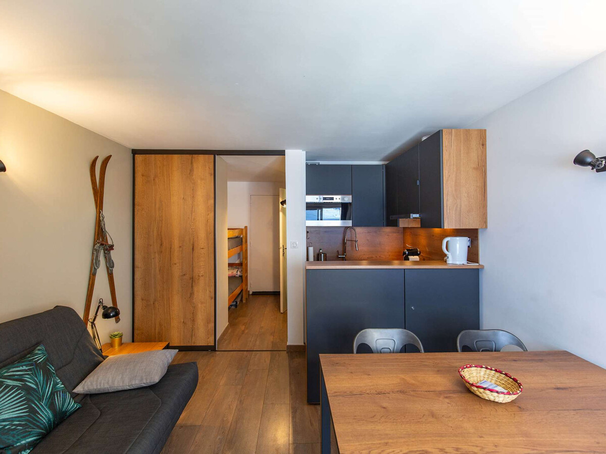Studio cabine 36m² balcon vallée, 200m des pistes - Photo 4