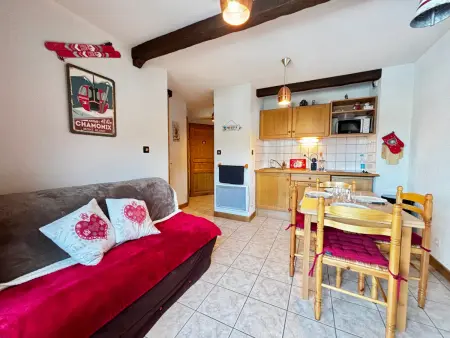 Location appartement à Flumet, Appartement 4 pers au pied des pistes des Evettes