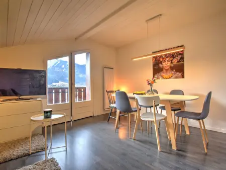 Appartement 2 pièces Morzine, balcon vue Roc d'Enfer - Photo 2