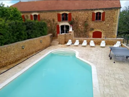 Gîte en pierre 12 pers., piscine privée chauffée : photo 2