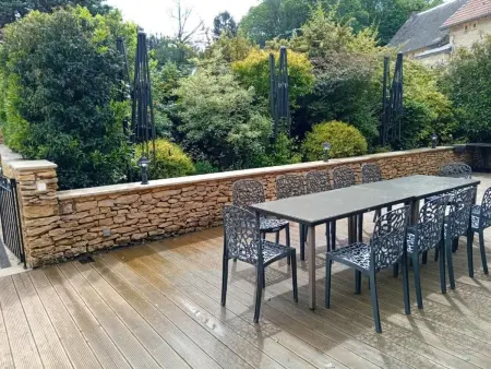 Gîte en pierre 12 pers., piscine privée chauffée : photo 3