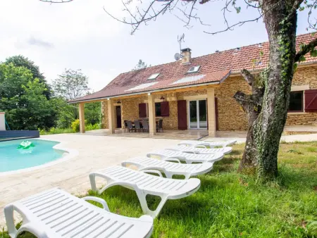 Gîte climatisé 8 pers. piscine privée chauffée, Périgord : photo 6