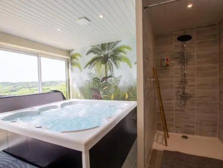 Gîte rural 11 pers. avec jacuzzi, parking et animaux : photo 19