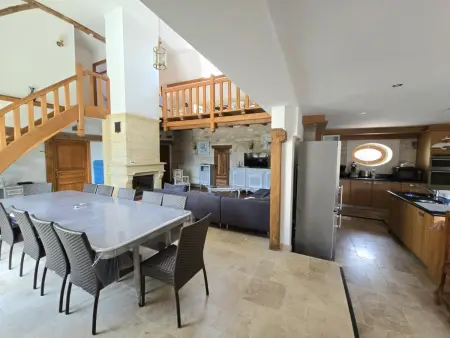 Villa 2 gîtes, piscine chauffée et parc à Carlux : photo 6
