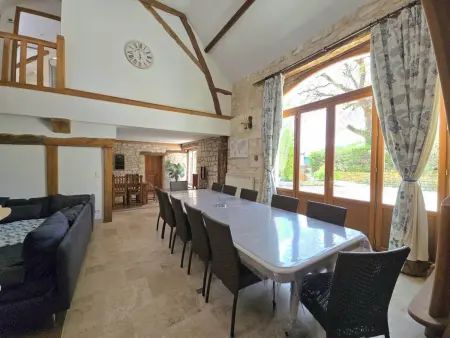 Villa 2 gîtes, piscine chauffée et parc à Carlux : photo 9