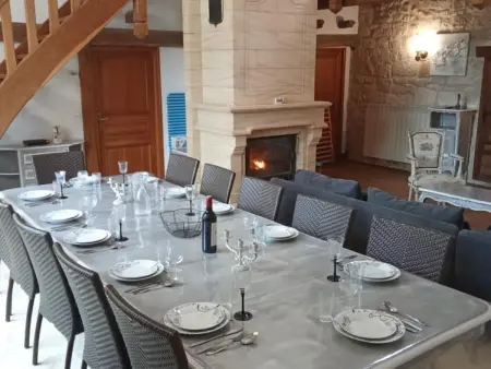 Villa 2 gîtes, piscine chauffée et parc à Carlux : photo 10