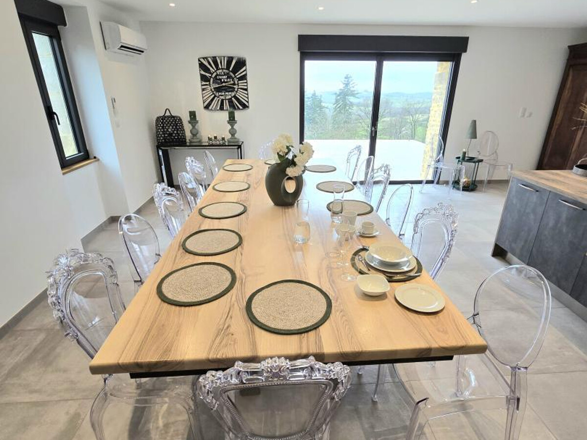 Gîte 7 chambres avec piscine chauffée à Coubjours - Photo 18