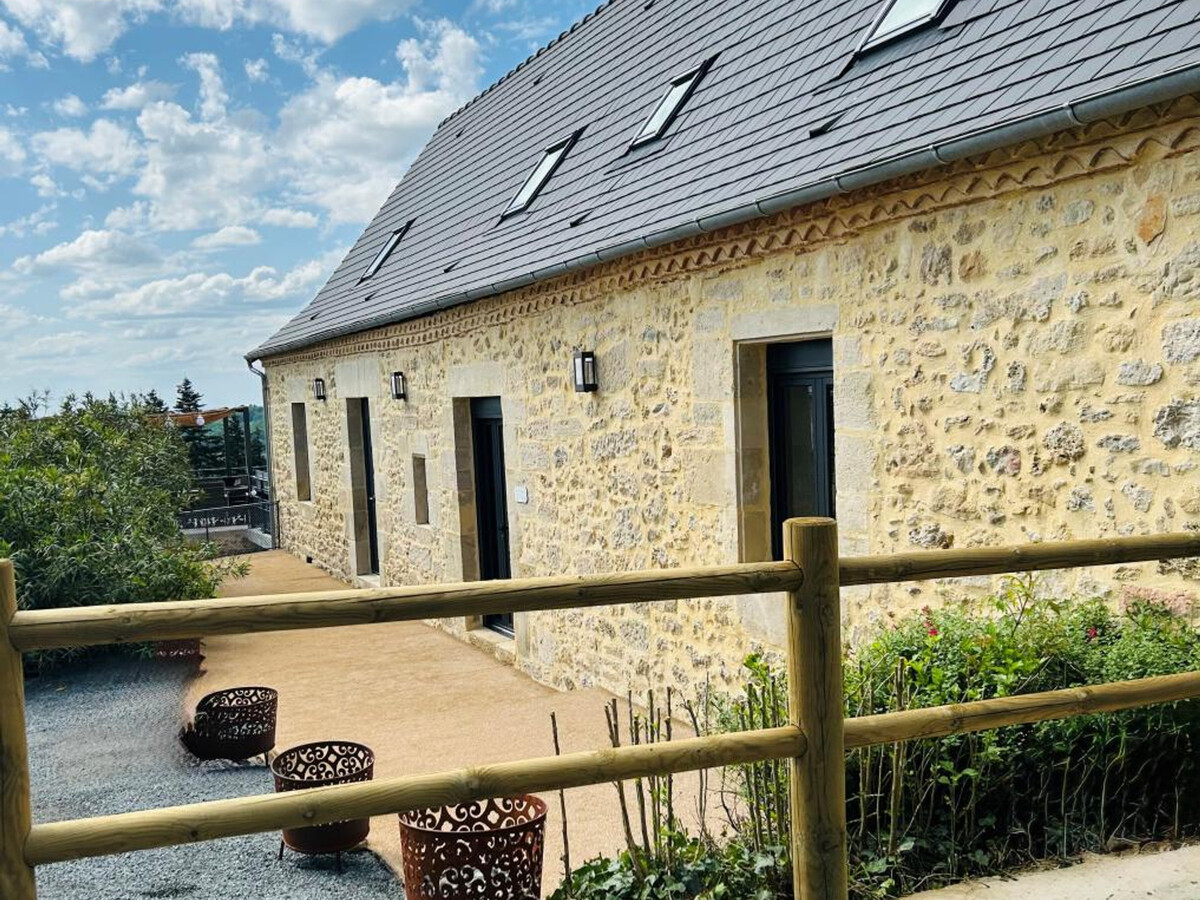 Gîte 7 chambres avec piscine chauffée à Coubjours - Photo 21