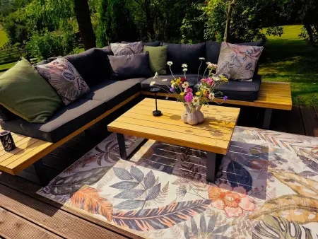 Tiny House Sundancer avec terrasse en forêt : photo 12