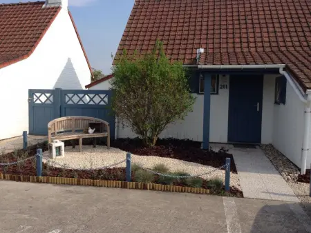 Maison Polderwind, jardin vue champs à De Panne : photo 3