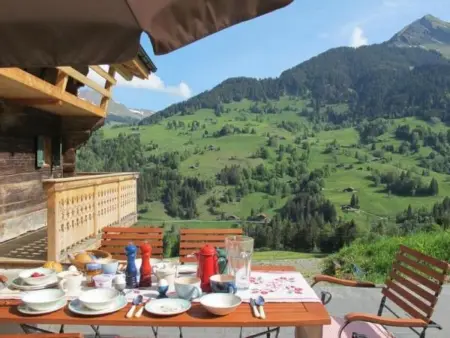 Authentisches Schweizer Alpenchalet aus dem 18., Maison 6 personnes à La Forclaz VD - Photo 5