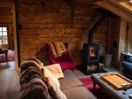 Authentisches Schweizer Alpenchalet aus dem 18., Maison 6 personnes à La Forclaz VD - Photo 7