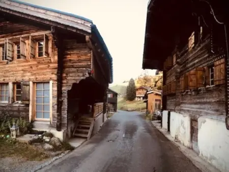 Authentisches Schweizer Alpenchalet aus dem 18., Maison 6 personnes à La Forclaz VD - Photo 72