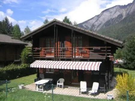 Location maison à Champex, Chalet, Dil Arom, geschlossener Garten