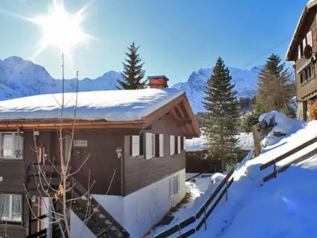 Location appartement à Lauterbrunnen, Trollhütte 4-Bett-Wohnung