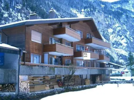 Location appartement à Lauterbrunnen, gegenüber den Staubbach Wasserfällen