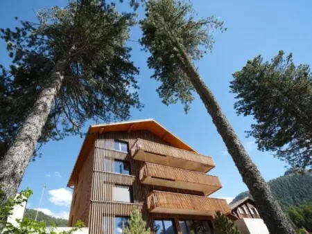 Location appartement à Pontresina, Alpine Lodge 6-Bett-Wohnung Chesa al Parc / Bergbahnen All inklusive im Somme